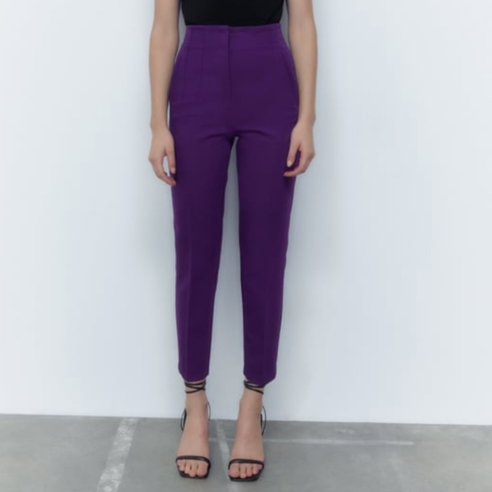 ZARA HIGH-WAISTED PANTS